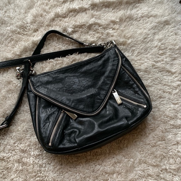 Michael Kors black leather crossbody like new - Picture 5 of 5